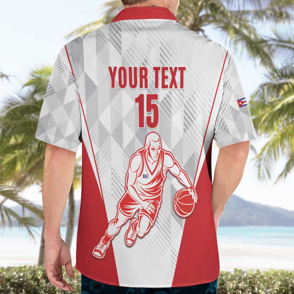 Custom Cuba Basketball Hawaiian Shirt Sporty Style