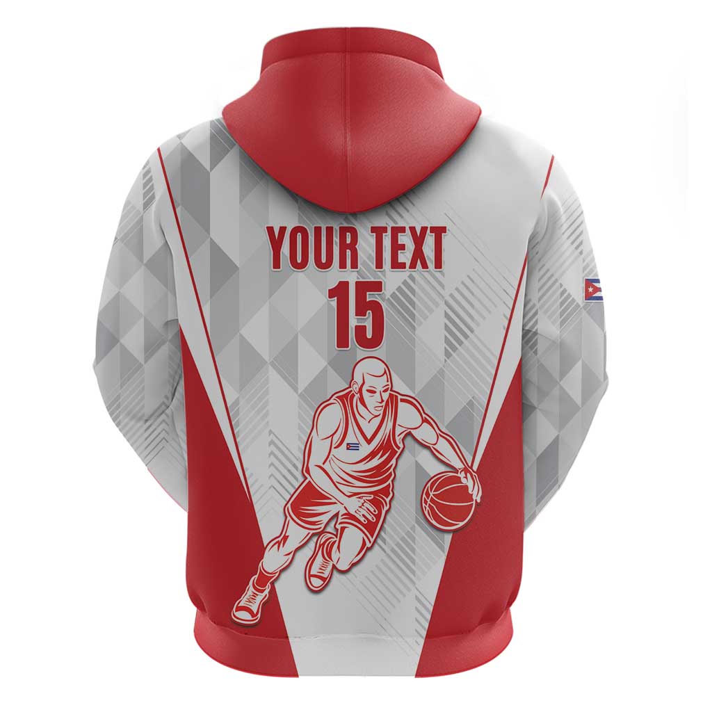 Custom Cuba Basketball Hoodie Sporty Style