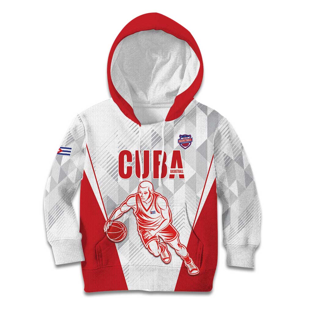 Custom Cuba Basketball Kid Hoodie Sporty Style