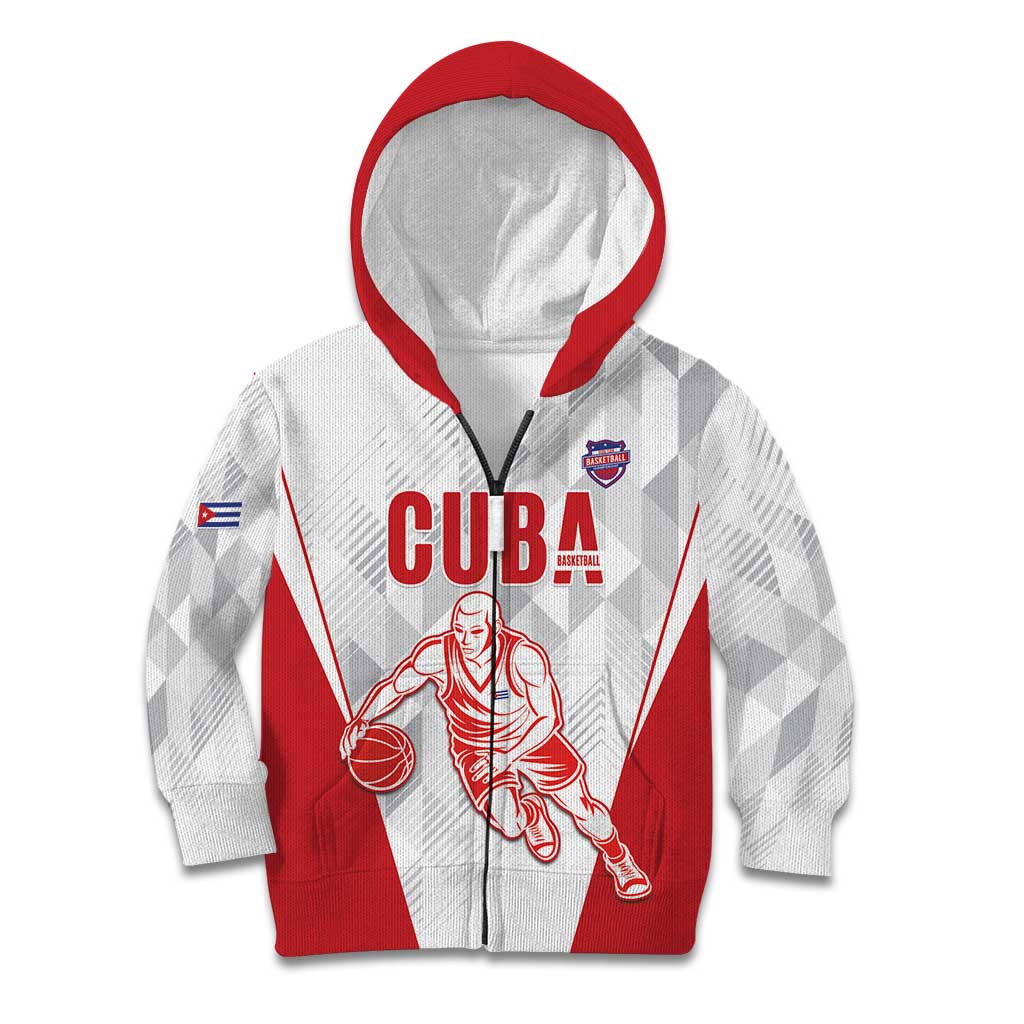Custom Cuba Basketball Kid Hoodie Sporty Style