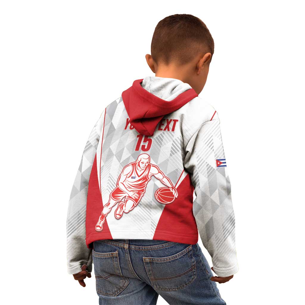 Custom Cuba Basketball Kid Hoodie Sporty Style