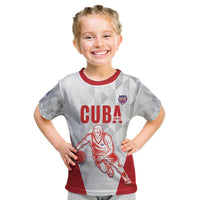 Custom Cuba Basketball Kid T Shirt Sporty Style