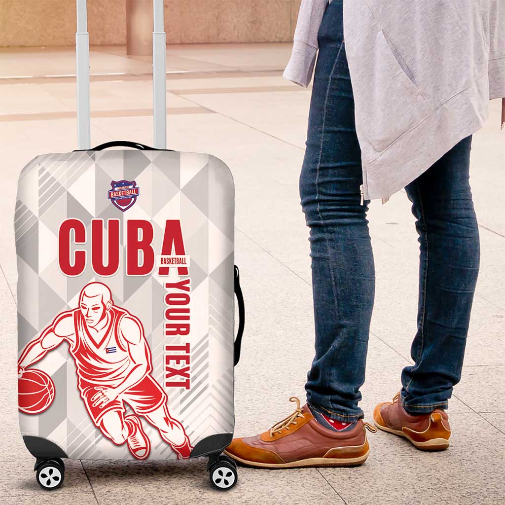 Custom Cuba Basketball Luggage Cover Sporty Style