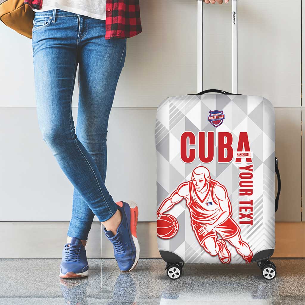 Custom Cuba Basketball Luggage Cover Sporty Style