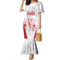 Custom Cuba Basketball Mermaid Dress Sporty Style