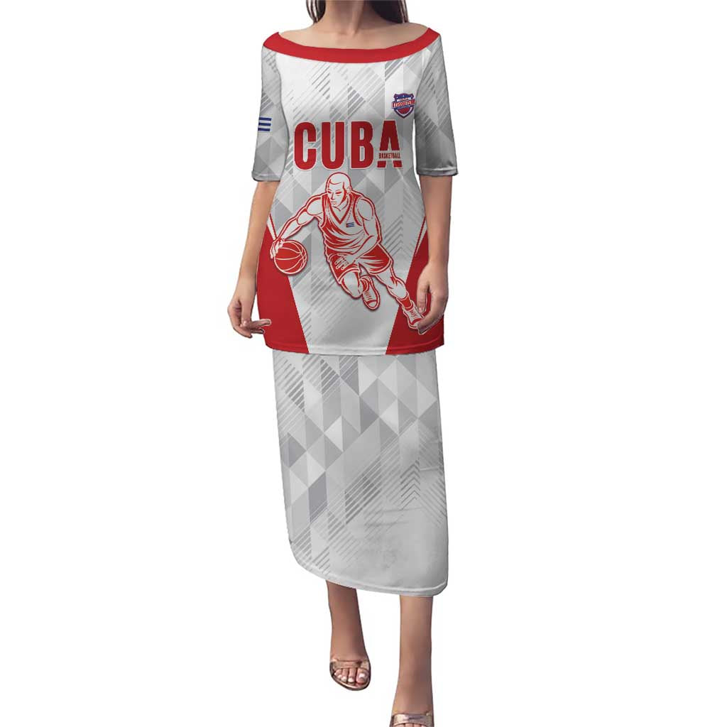 Custom Cuba Basketball Puletasi Sporty Style