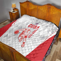 Custom Cuba Basketball Quilt Sporty Style