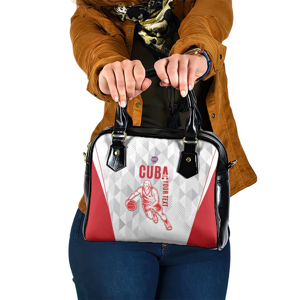Custom Cuba Basketball Shoulder Handbag Sporty Style