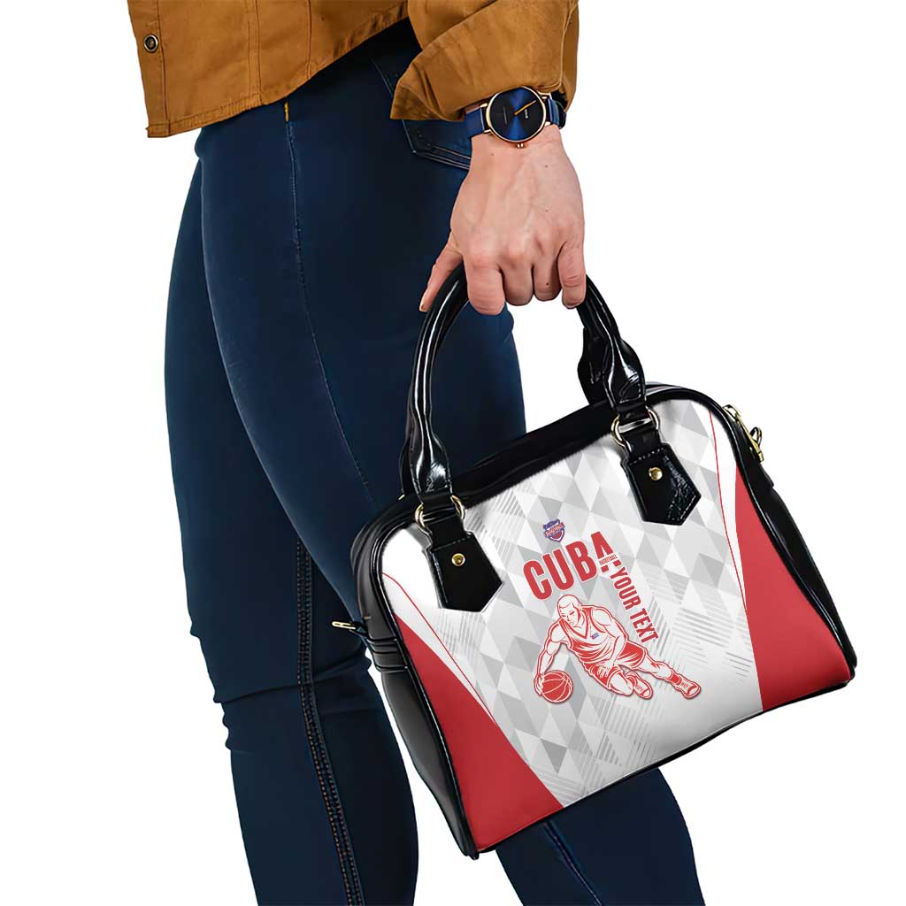 Custom Cuba Basketball Shoulder Handbag Sporty Style