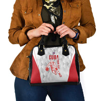 Custom Cuba Basketball Shoulder Handbag Sporty Style