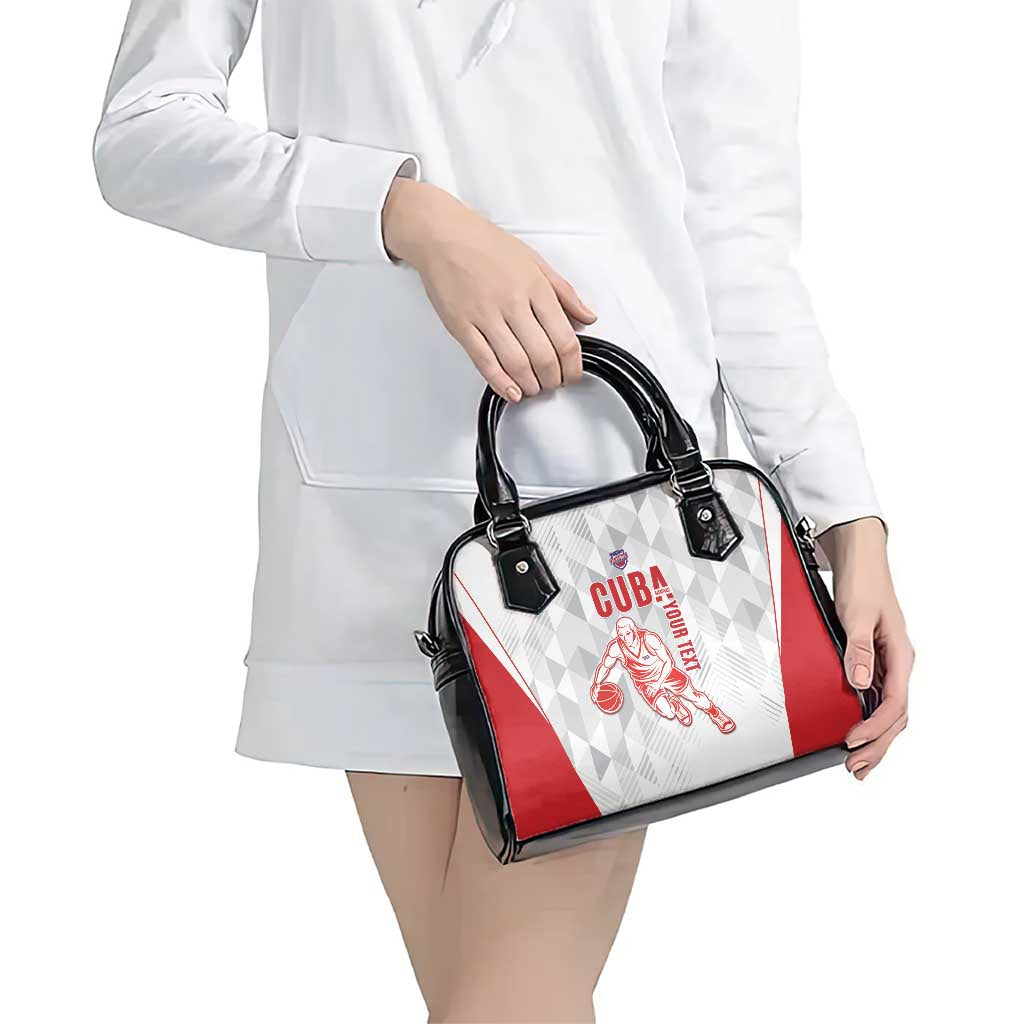 Custom Cuba Basketball Shoulder Handbag Sporty Style