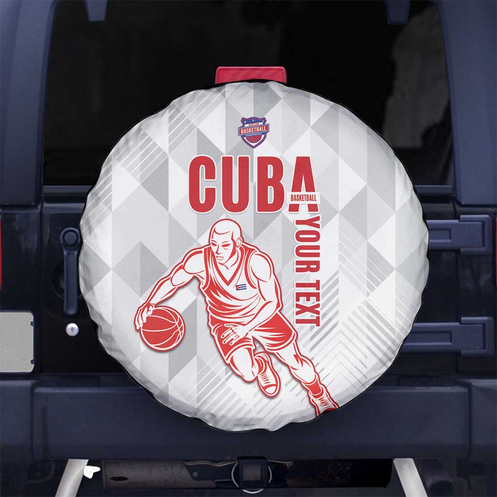 Custom Cuba Basketball Spare Tire Cover Sporty Style