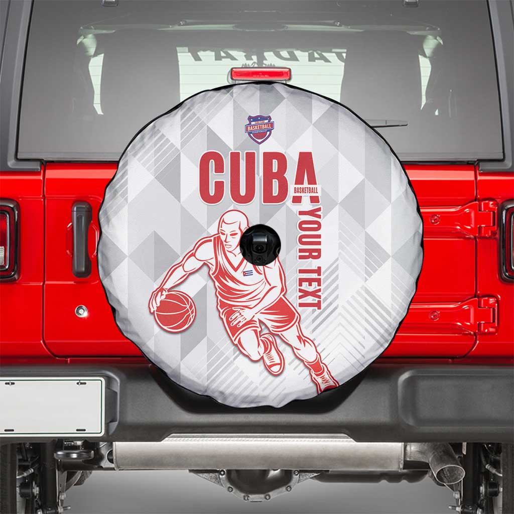 Custom Cuba Basketball Spare Tire Cover Sporty Style