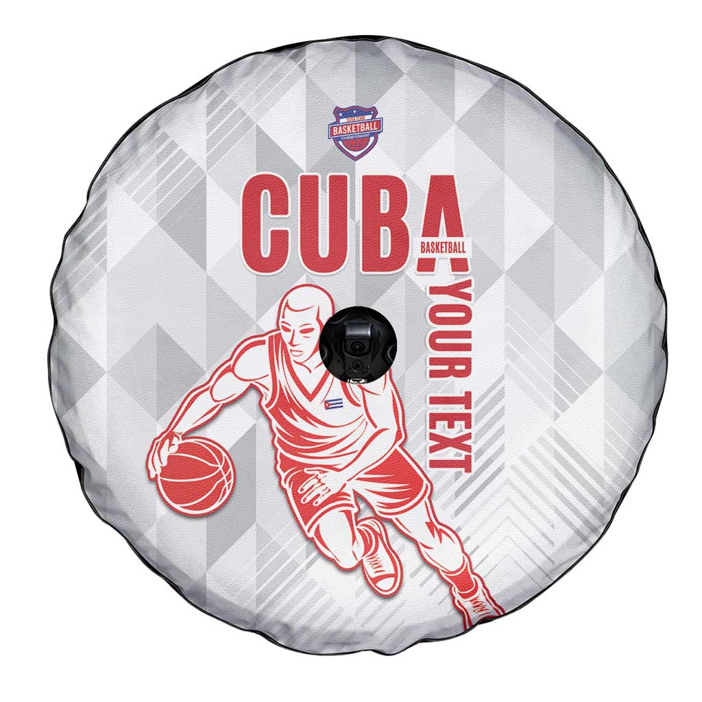 Custom Cuba Basketball Spare Tire Cover Sporty Style