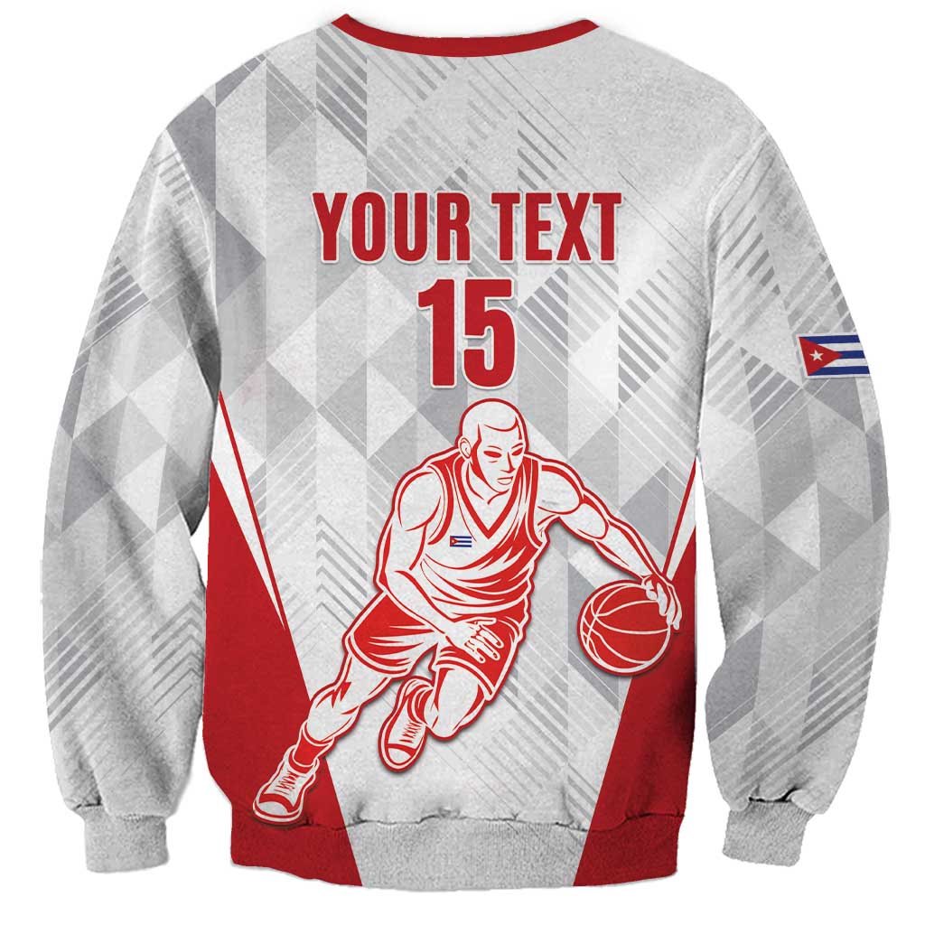 Custom Cuba Basketball Sweatshirt Sporty Style