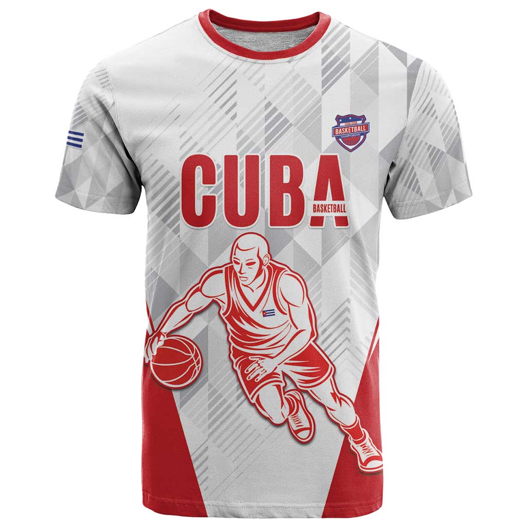 Custom Cuba Basketball T Shirt Sporty Style