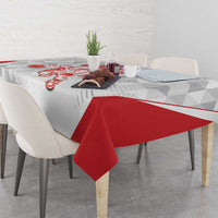 Custom Cuba Basketball Tablecloth Sporty Style