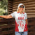 Custom Cuba Basketball Women Polo Shirt Sporty Style