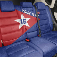 Custom Cuba Basketball Back Car Seat Cover Flag Style