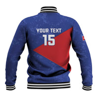 Custom Cuba Basketball Baseball Jacket Flag Style
