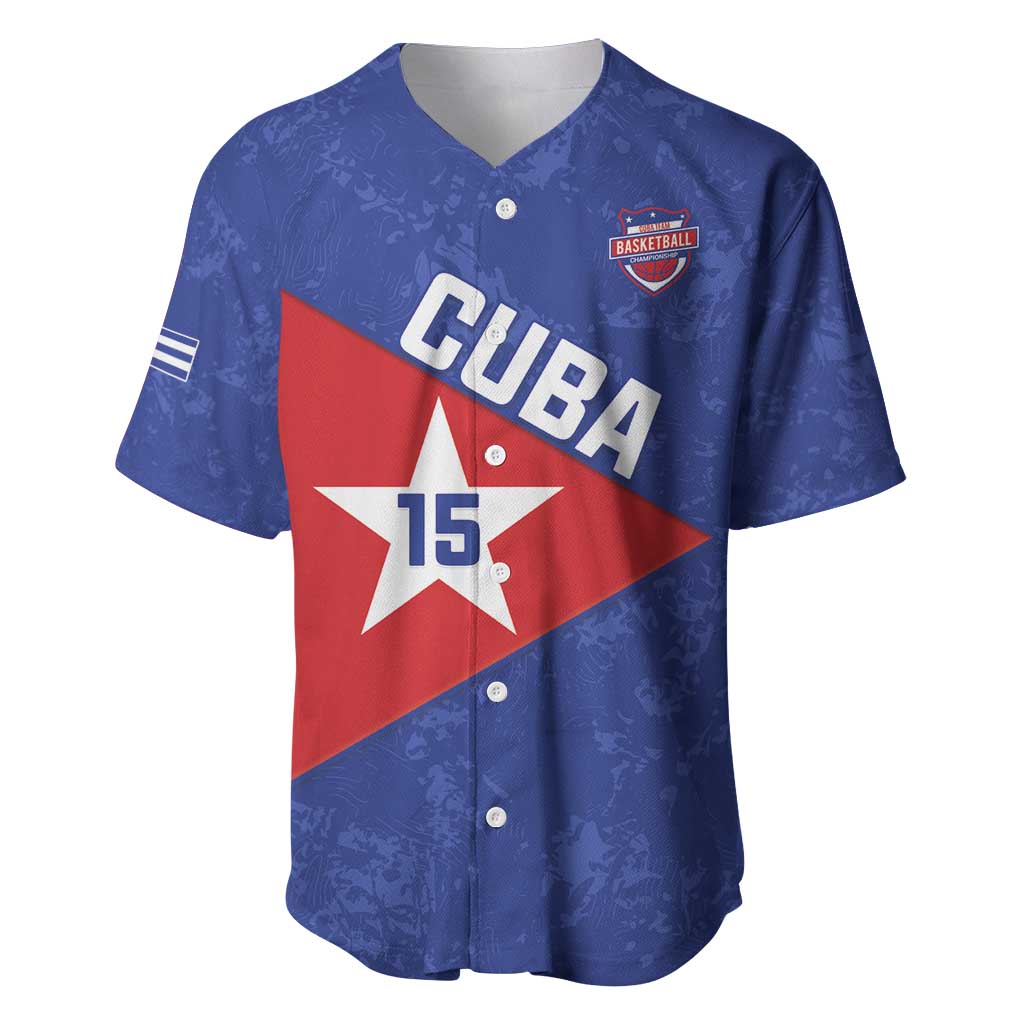Custom Cuba Basketball Baseball Jersey Flag Style