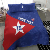 Custom Cuba Basketball Bedding Set Flag Style