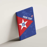 Custom Cuba Basketball Canvas Wall Art Flag Style