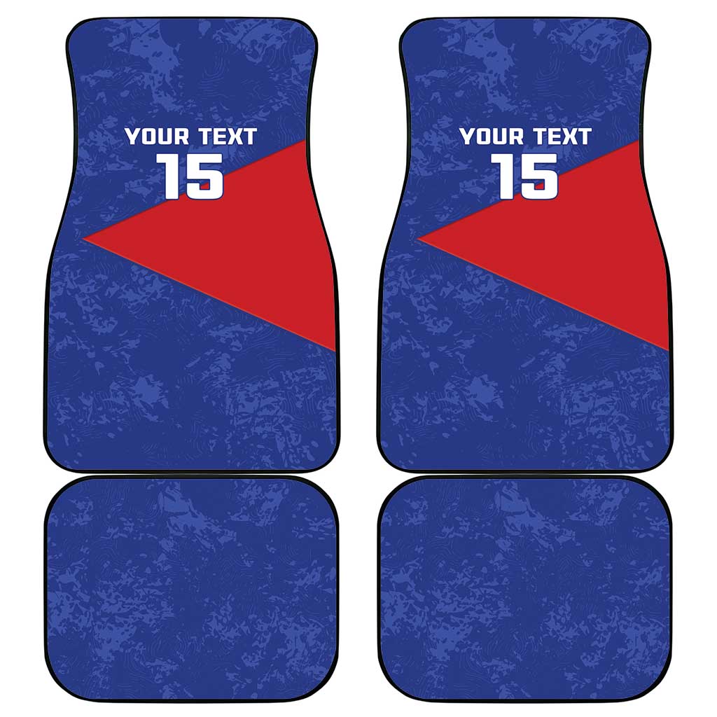 Custom Cuba Basketball Car Mats Flag Style