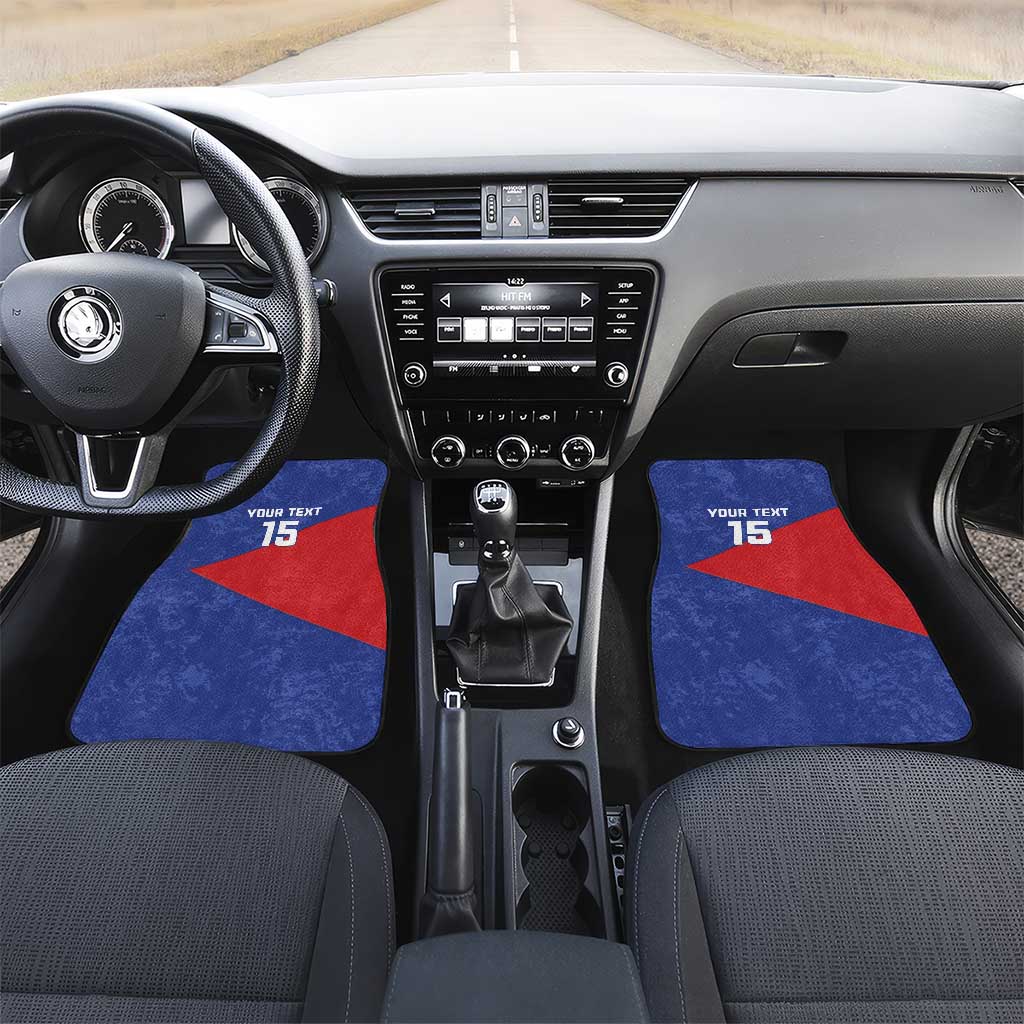 Custom Cuba Basketball Car Mats Flag Style