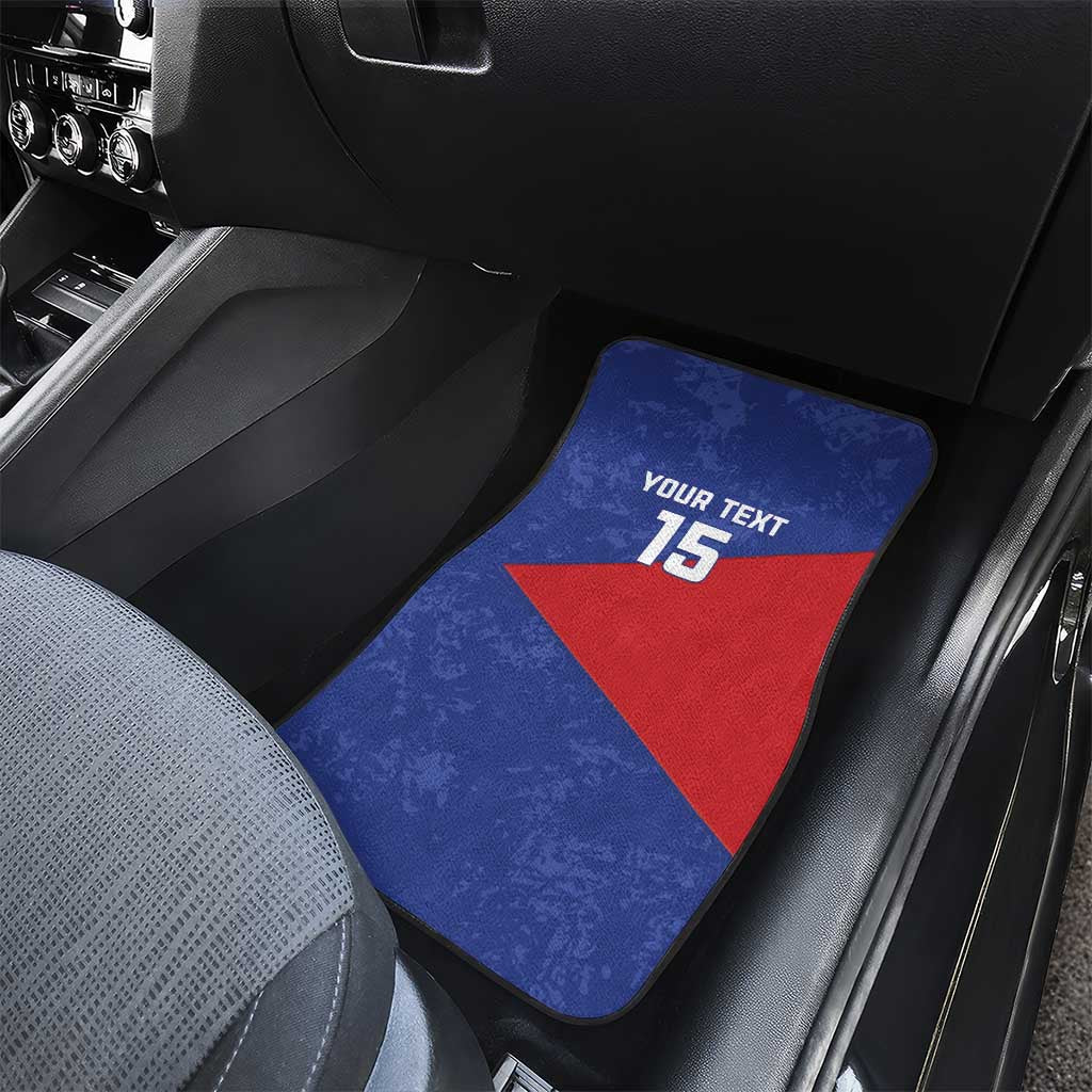 Custom Cuba Basketball Car Mats Flag Style