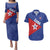 Custom Cuba Basketball Couples Matching Puletasi and Hawaiian Shirt Flag Style