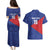Custom Cuba Basketball Couples Matching Puletasi and Hawaiian Shirt Flag Style