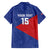 Custom Cuba Basketball Family Matching Off The Shoulder Long Sleeve Dress and Hawaiian Shirt Flag Style