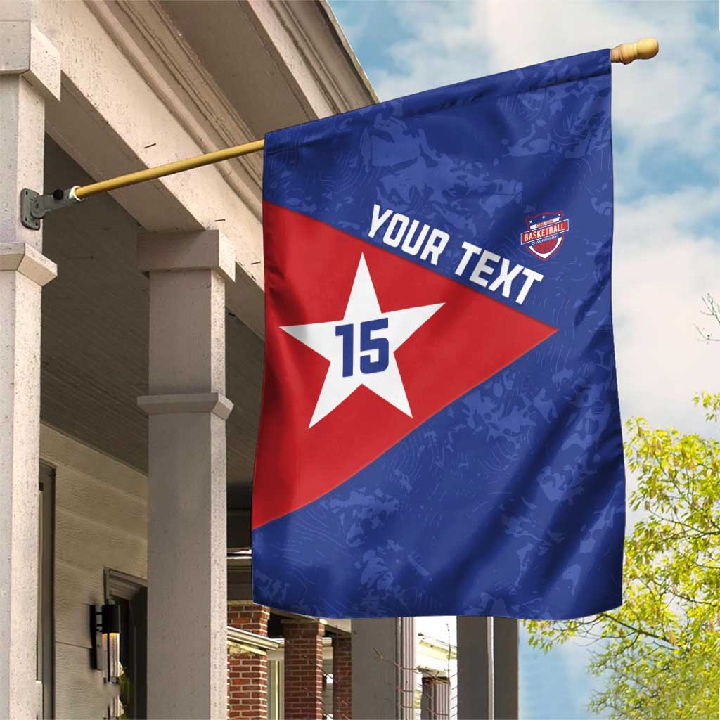 Custom Cuba Basketball Garden Flag Flag Style