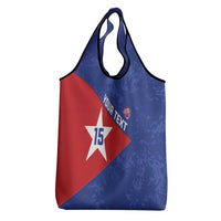 Custom Cuba Basketball Grocery Bag Flag Style