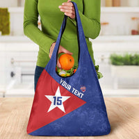 Custom Cuba Basketball Grocery Bag Flag Style