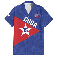 Custom Cuba Basketball Hawaiian Shirt Flag Style
