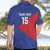 Custom Cuba Basketball Hawaiian Shirt Flag Style