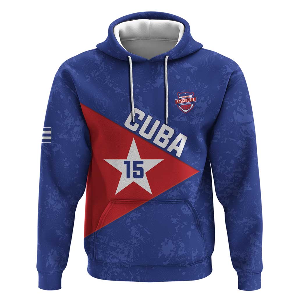 Custom Cuba Basketball Hoodie Flag Style
