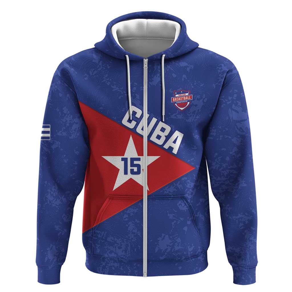 Custom Cuba Basketball Hoodie Flag Style