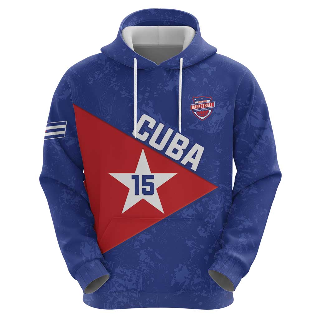 Custom Cuba Basketball Hoodie Flag Style