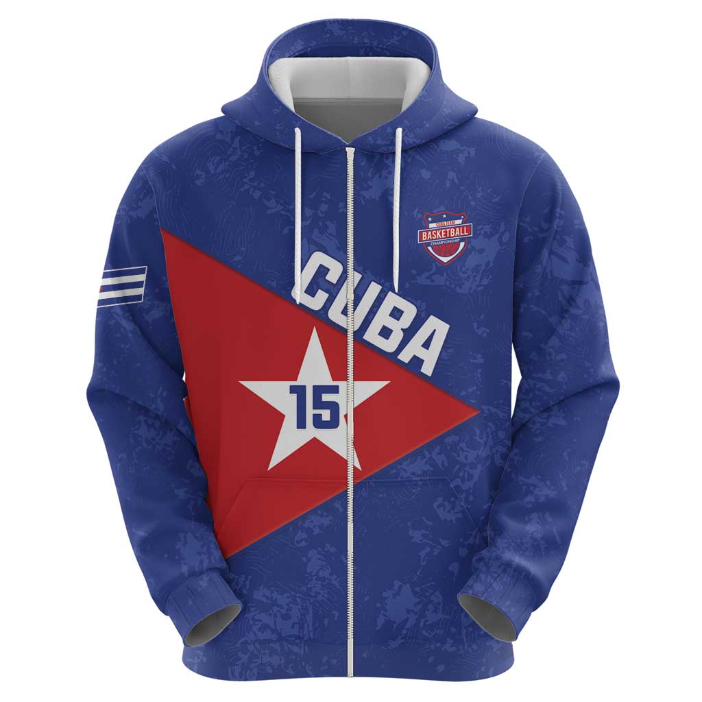 Custom Cuba Basketball Hoodie Flag Style