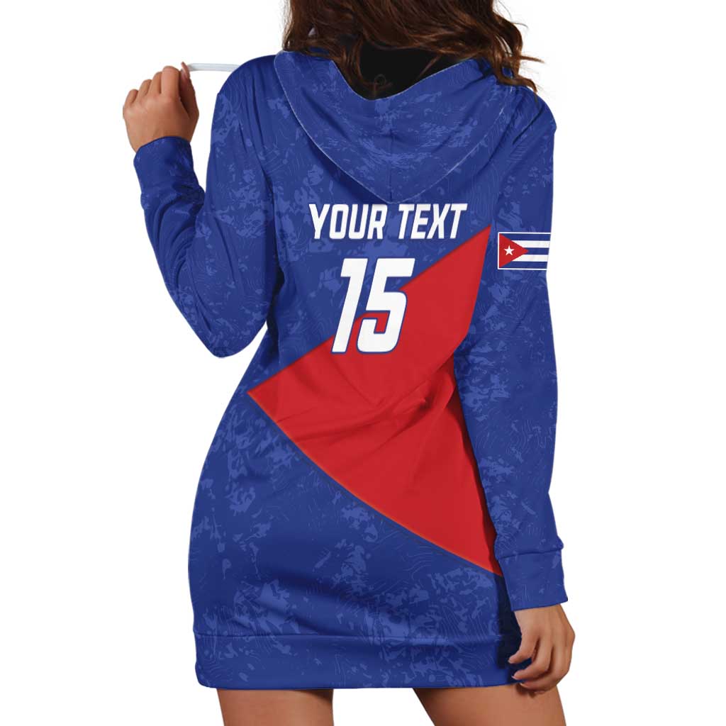 Custom Cuba Basketball Hoodie Dress Flag Style