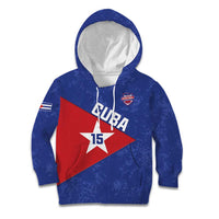 Custom Cuba Basketball Kid Hoodie Flag Style