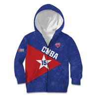 Custom Cuba Basketball Kid Hoodie Flag Style