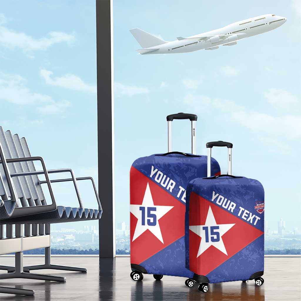 Custom Cuba Basketball Luggage Cover Flag Style