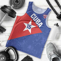 Custom Cuba Basketball Men Tank Top Flag Style
