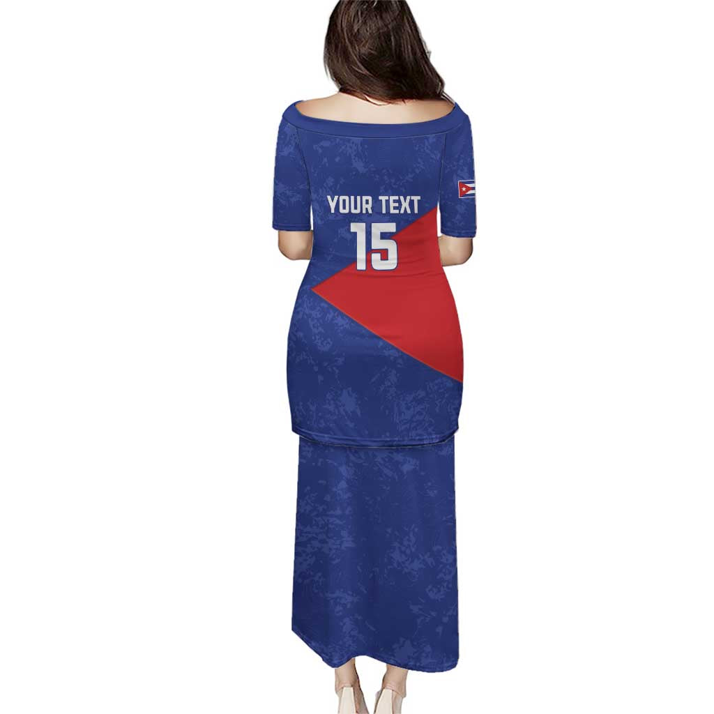 Custom Cuba Basketball Puletasi Flag Style