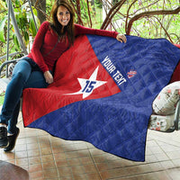 Custom Cuba Basketball Quilt Flag Style