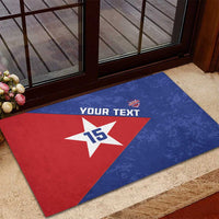 Custom Cuba Basketball Rubber Doormat Flag Style